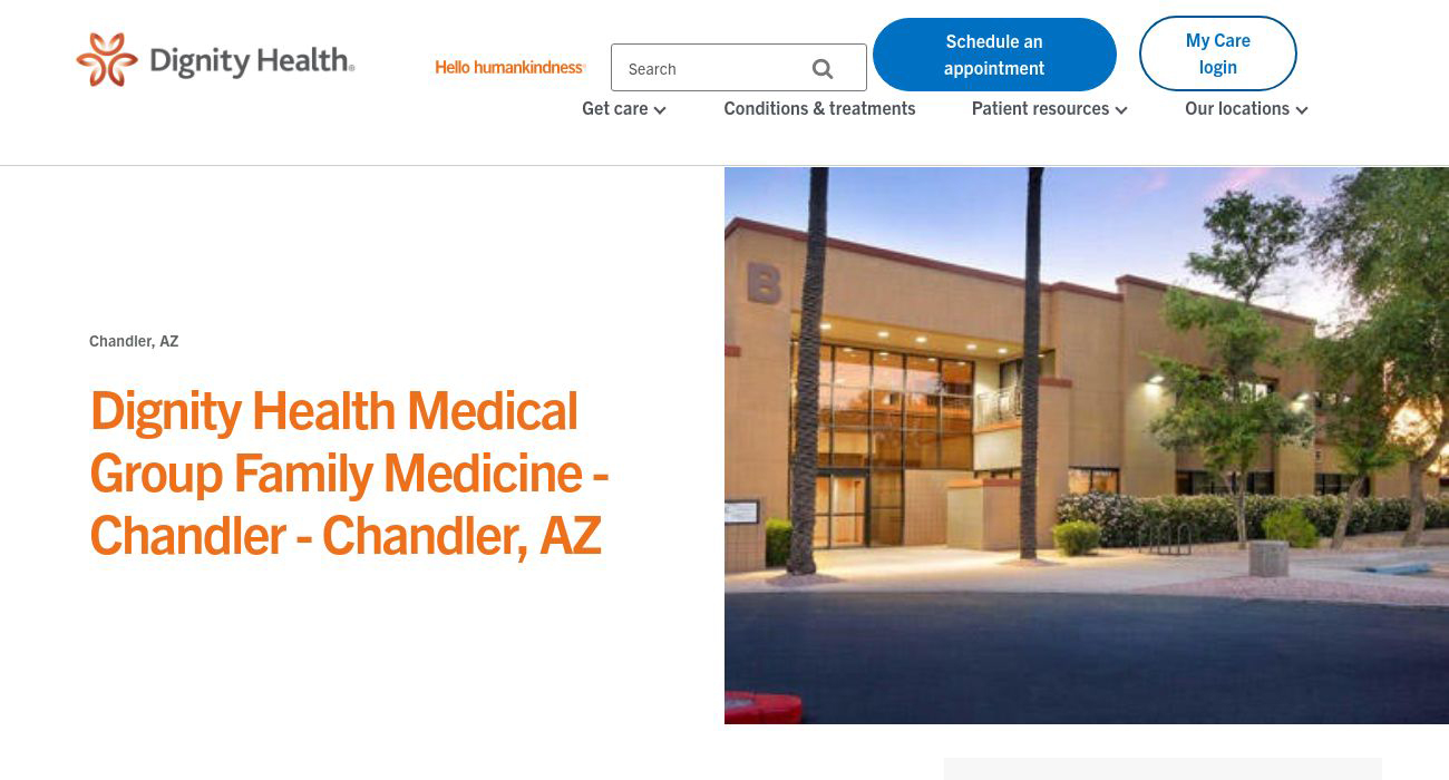 Dignity Health Medical Group Family Medicine 