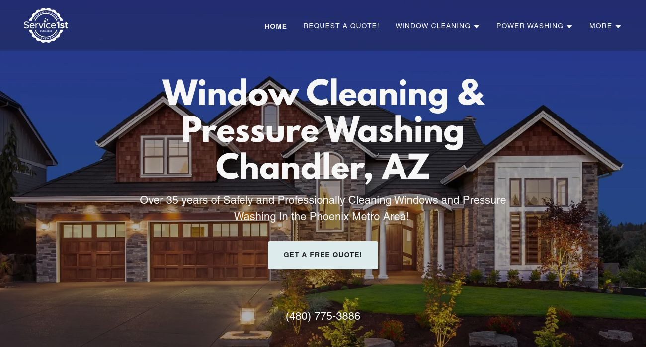 Service 1st Window & Pressure Cleaning